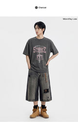 strike zone pigment-dyed short-sleeve t-shirt (3color)