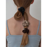 Soft Satin Scrunchie Set_4 color (+Tin case)