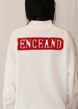 BOUCLE PATCH TRACK ZIP-UP
