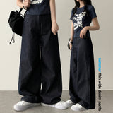 Rita Non-Fade Raw Paper Wide Pants[Short, Basic, Long Choice*]