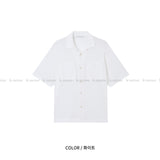 LMN リアルナチュラル 2ポケット ショートスリーブカーディガン (6 colors)