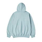 24FW レタリングラビットフーディーダークミント