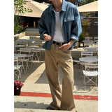 [S/S] Crop denim cutting shirts