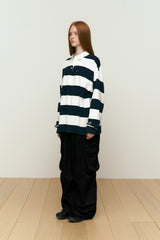 COTTON CARGO PANTS [BLACK]