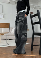 BACK POCKET BIG DENIM