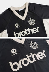 Sporty V-neck Windbreak Pullover