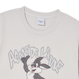 25SS CARTOON CHINCHILLA SHORT SLEEVE T-SHIRT LIGHT GREY