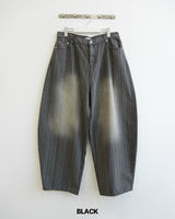 Haku Stripe Denim Pants