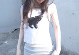 kitty tee