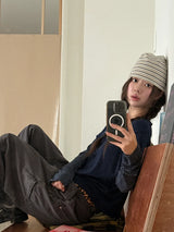 stripe layered T