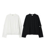 Layered Long Sleeve T-Shirt_2 Colors