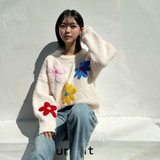 CREAM DAISY SWEATER code 101
