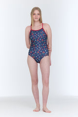 [Cherry Bomb_navy] One Piece Swimsuit