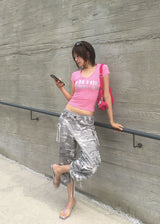 CAMO CAPRI PANTS (2color)