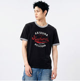 エッセンシャルスタンダード半袖リンガーTシャツアリゾナ ブラック