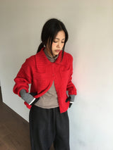 ディーンブークレカラーカーディガン (4 Colors)