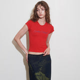 EDEN TEE_RED