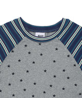 ストライプド スター ラグラン LS Tシャツ(CV2GFFT561A)