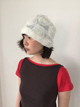 Rose Applique Beanie (2color)