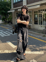 Closed star rivet denim pants