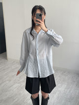 Actor Linen Two-Way Loose Fit Shirt