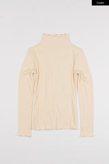 エリシアン スカロップ スリムトップ