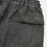 ピグメントナイロンパンツ / Black charcoal