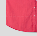  Wegner Nylon Pigment Overfit Short Sleeve Shirt