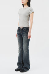 (W) Petti Low Bootscut Denim (2color)