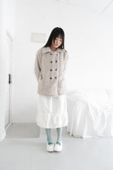 double button fluffy cardigan(2colors)