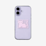 【MADE】 ミャオスマホケース - ピンク
