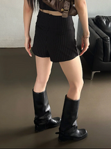 Stripe strap pants