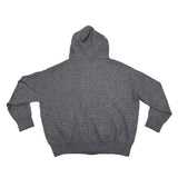 Grey knit hood jumper set