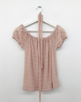 Blossom Lace T-shirt + Scarf (4color)