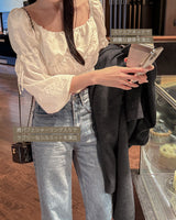 【MADE】Shirring blouse