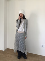 Sheer Check Long One Piece (1color)