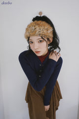 Real Button Embroidered Knit Cardigan