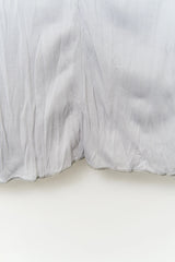 (W) Close Wrinkled Slit Top