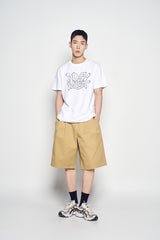 25SS ADLV PLANET SHORT SLEEVE T-SHIRT WHITE