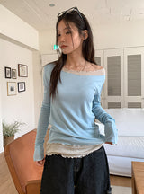 LAYERED TENCEL LONG SLEEVE