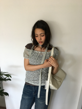 Blossom Lace T-shirt + Scarf (4color)