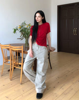 [1+1] Blend Basic Layering Short Sleeve