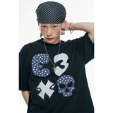 Kitsch Dot Short Sleeve - Black