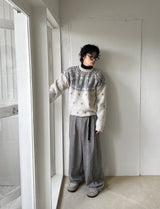 No.1033 wool8 RC round KNIT