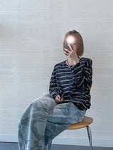 (UNISEX) Sys ルーズシースルーニット