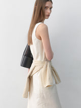 (OP-6260) SILKY LAYERED DRESS
