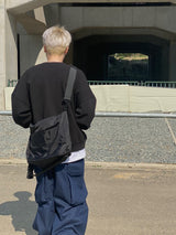 オーバーデニムカーゴバルーンパンツ　２色