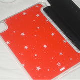 [MADE] スターリーナイトアイパッドケース (red)