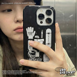 ヒップ アーカイブ オブジェクト エポキシ バンパー iPhone ケース