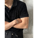 [S/S] Velvet golgi kara half knit (2color)